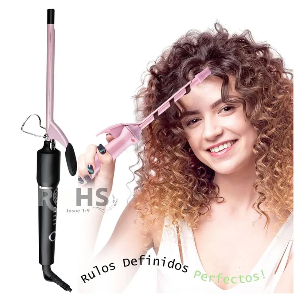Rizador de pelo profesional de 10mm Ondas y Rizados Perfectos