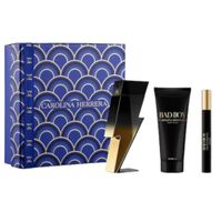 Set Carolina Herrera Bad Boy extreme edp 100 ml - Body Lotion 75 Ml - 10 Ml