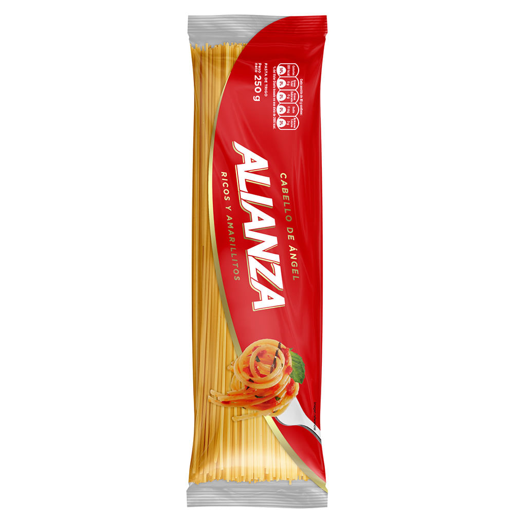 Fideos Cabello de Ángel ALIANZA Al Huevo Bolsa 250g