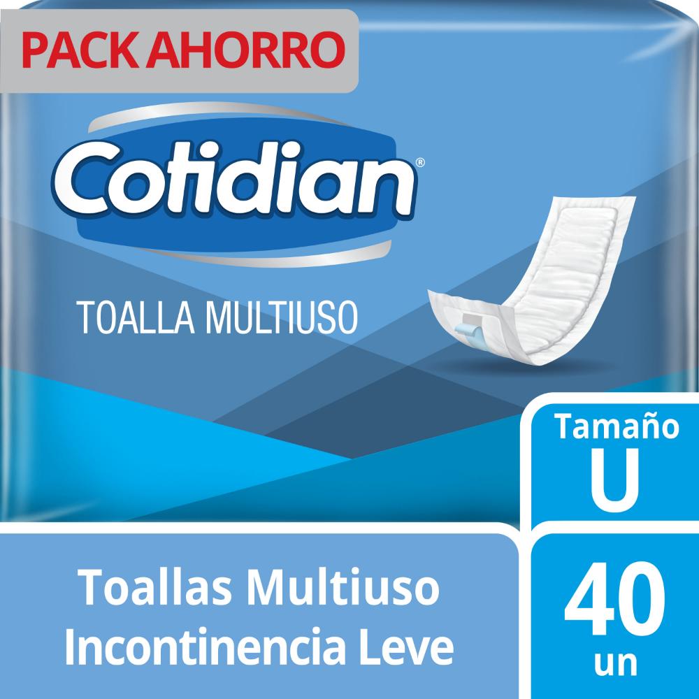 Practipañal Multiuso COTIDIAN Apósito Paquete 40un