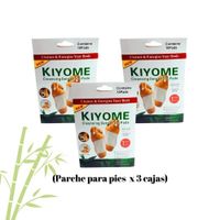 KIYOME Parches Desintoxicante para Pies caja de x 3 unidades