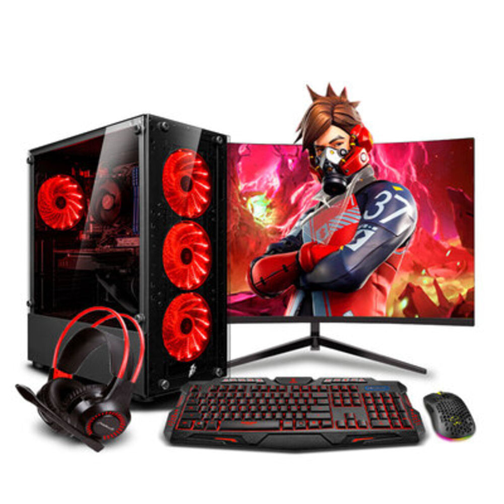 COMPUTADORA PC GAMER DRACO RD INTEL CORE I5 12400F 16GB 500GB 24VA RTX5050 8GB MI PC LISTA