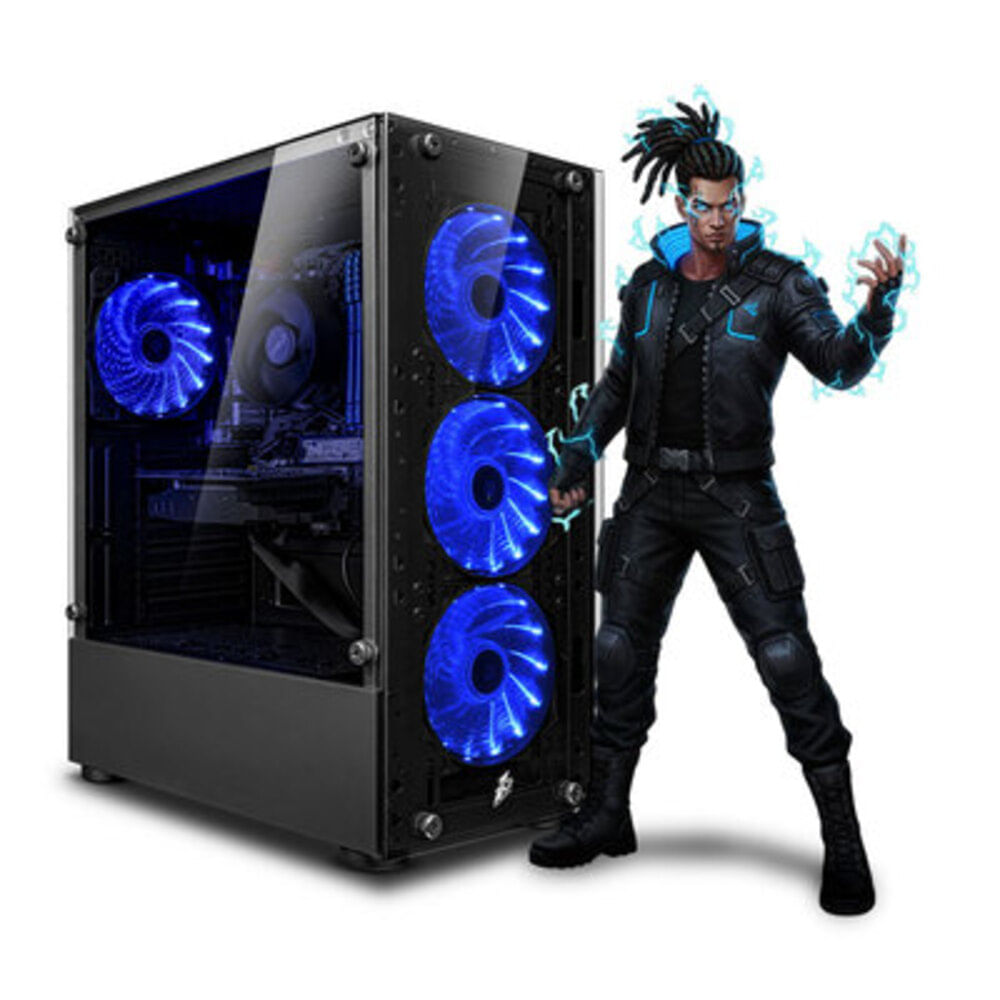 CPU Gamer Core i5 12400F 16GB 500GB RTX3050 6GB Mipclista BLUE COMPUTADORA