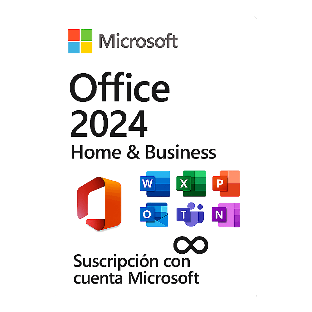 Microsoft Office Home - Business 2024 - Vincula tu cuenta Microsoft
