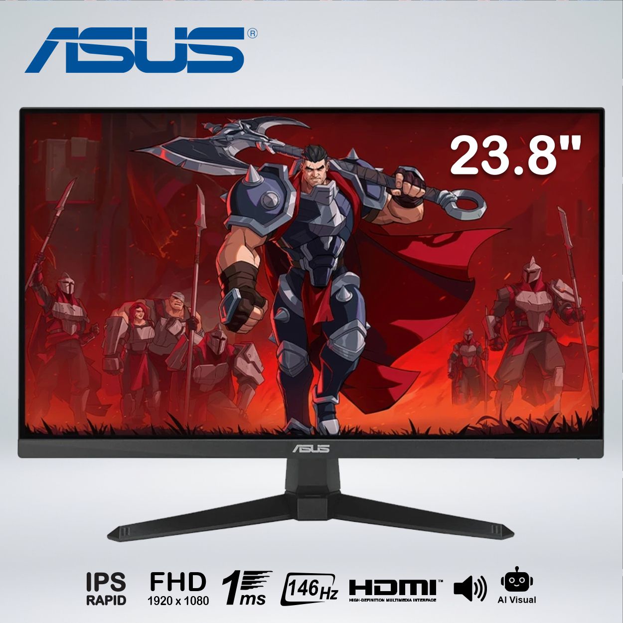 MONITOR GAMER VG249QE5A FULLHD 23.8 PULGADAS IPS 146hz 1ms SPEAKER STEREO