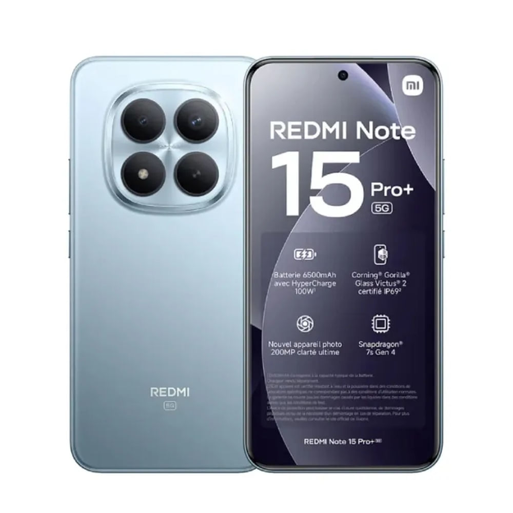 REDMI NOTE 15 PRO PLUS 5G 8GB+256GB GLACIER BLUE
