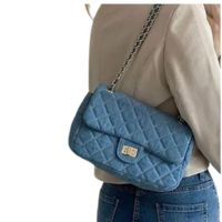 Bolso de hombro de hilo bordado clásico Cadena bolsos cruzado