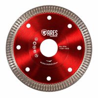 Disco Diamantado Trenzado Rojo 1.2mm PREMIUM para Porcelanato ARES