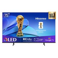 Televisor Smart TV HISESE 75'' QLED UHD 4K 75QD6N GoogleTV 2025