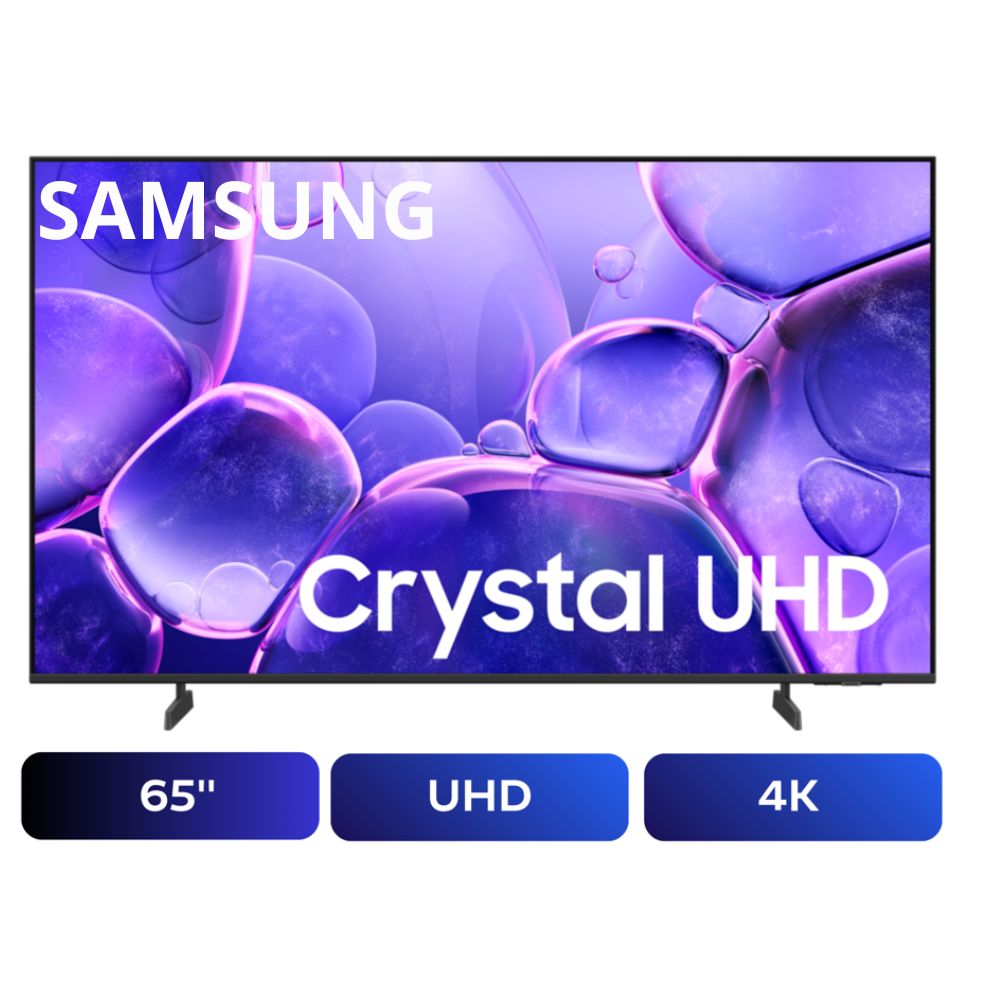 Televisor SAMSUNG 65" Crystal UHD 4K con Bluetooth UN65U8000FGXPE