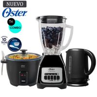 Tri-Combo Oster Olla Arrocera CKSTRCB10DFBLK - BLSTKAG-BPB- BVSTKT3101