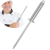 Astil O Chaira Afilador De Cuchillos Afila Cuchillos 29.5 Cm x 2 Und
