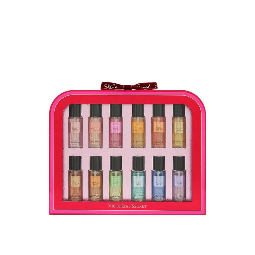 BODY MIST VICTORIAS SECRET SET 12 UNIDADES VARIADAS