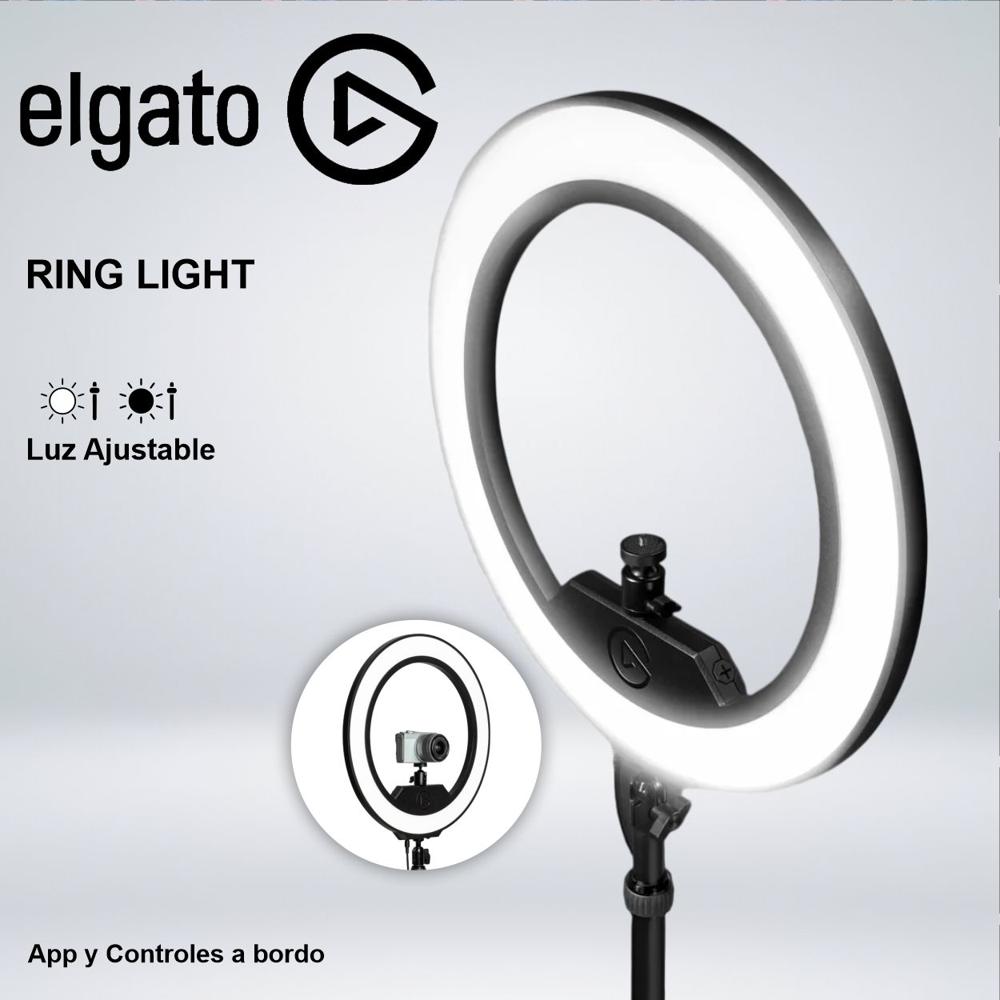 PANEL DE ILUMINACION ELGATO RING LIGH ARO DE LUZ