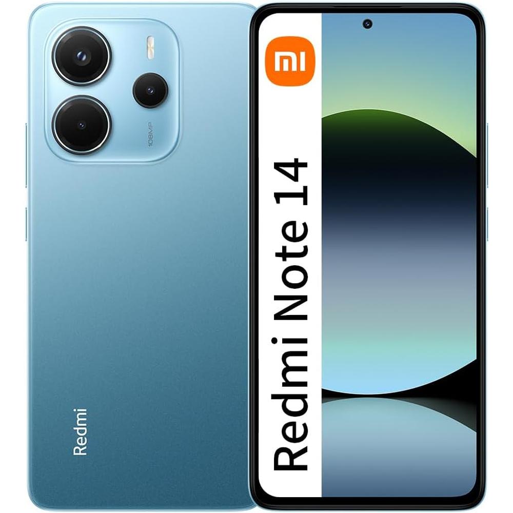 CELULAR XIAOMI REDMI NOTE 14 256GB 8GB | AZUL OCÉANO