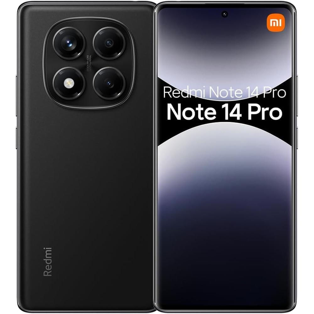 CELULAR XIAOMI REDMI NOTE 14 PRO 512GB 12GB | NEGRO MEDIANOCHE