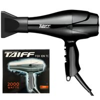 Secadora De Cabello Profesional Taiff Fox Ion TC 2000w Negro