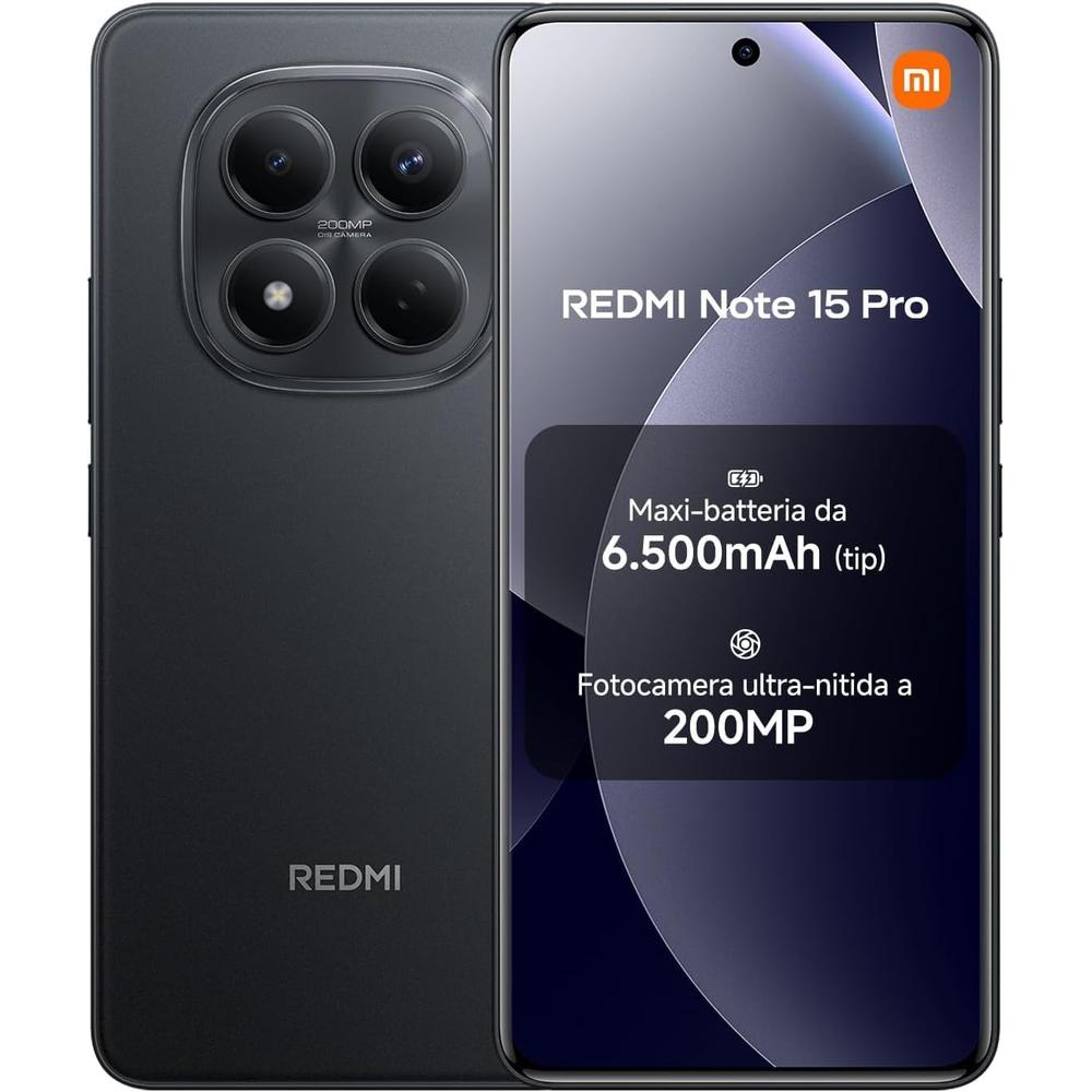 CELULAR XIAOMI REDMI NOTE 15 PRO 256GB 8GB | NEGRO