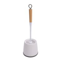 Escobilla para inodoro Mango Bambu Blanco