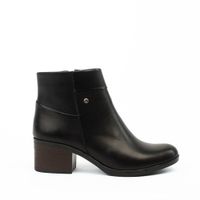 BOTINES MUJER CARUSSO B4014 CUERO NEGRO