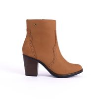 BOTINES MUJER CARUSSO B7087 CUERO LUCUMA