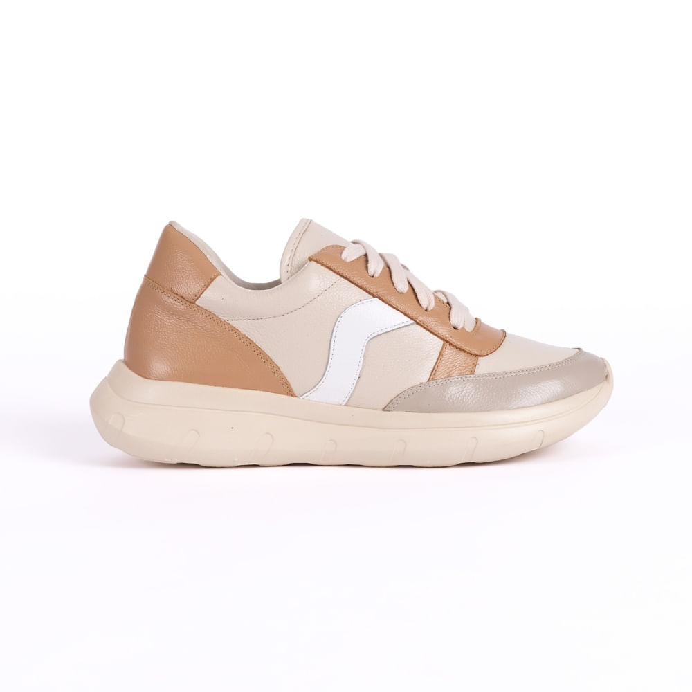 ZAPATILLAS MUJER CARUSSO 7469 CUERO NUDE Talla 38