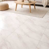 Piso Cerámico Marmolizado Samy White 45x45cm 2.23m2 Celima - Calidad Comercial