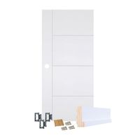 Combo Puerta Venti Contraplacada Blanca 40x850x2070mm Dimfer
