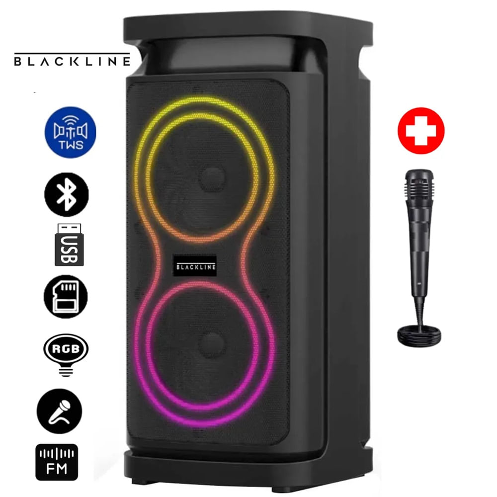 Torre de Sonido BLACKLIN Party Boom 2X4