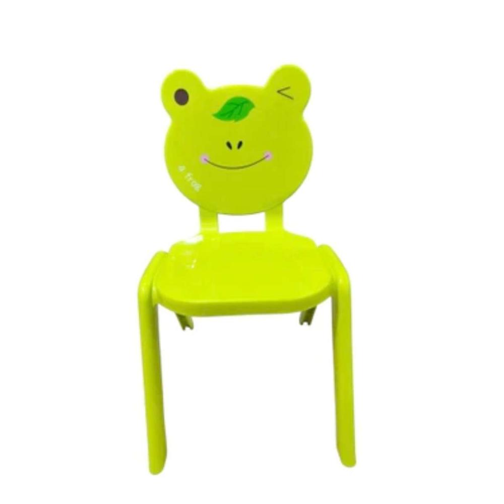 Silla Sillita Banco Infantil Para Niños Niñas Verde Ranita