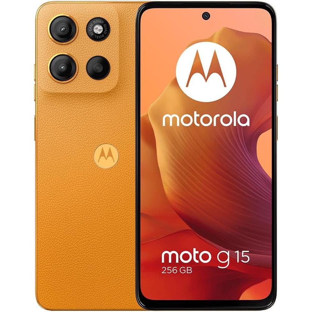 CELULAR MOTOROLA MOTO G15 4G LTE XT2521-2 4GB RAM 256GB DUAL SIM - NARANJA