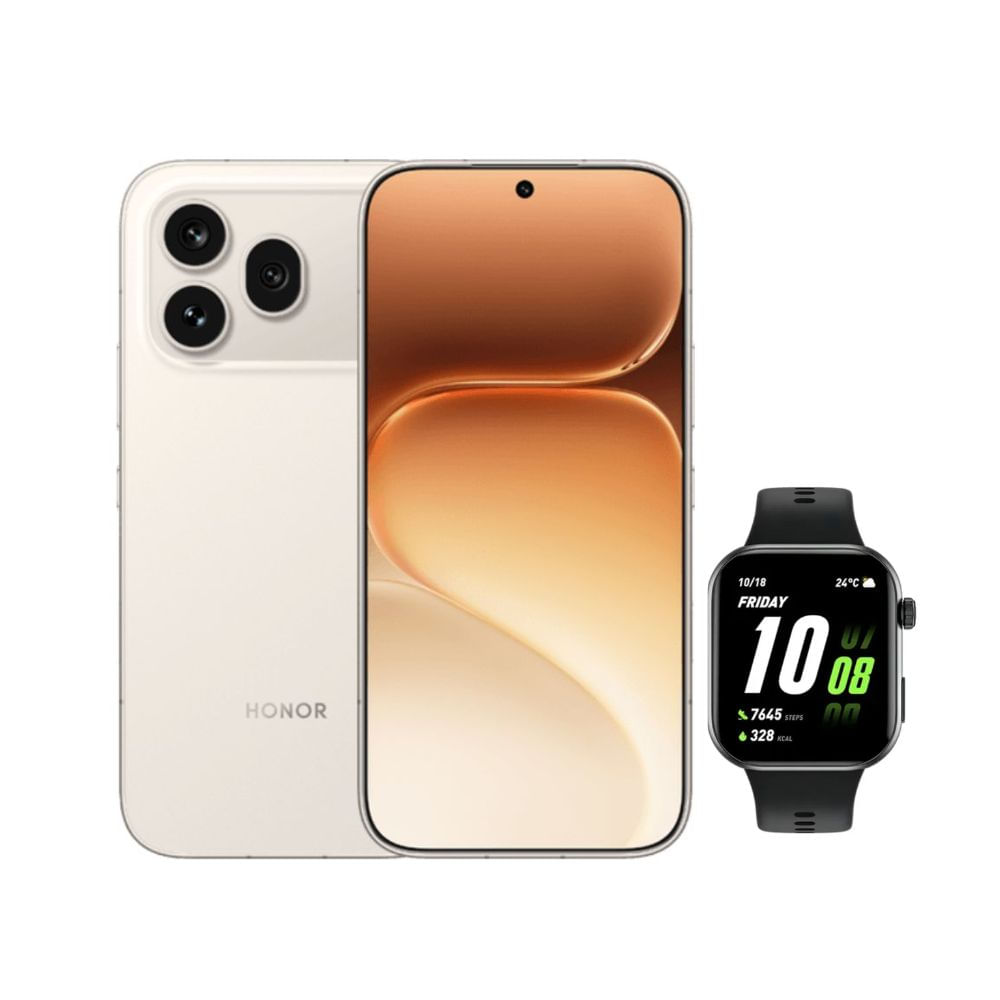 Celular Honor 600 Pro 5G 12GB 512GB Dorado - Snapdragon 8 Elite y 7000mah