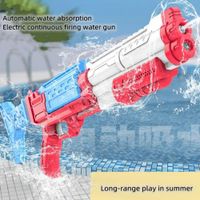Pistola de agua electrica automatica cold rojo