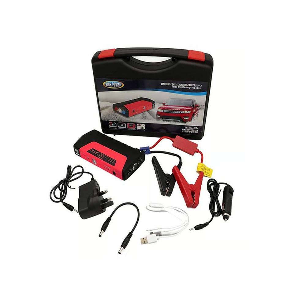 Arrancador Bateria AutoPowerbank Martillo Linterna Cargadr