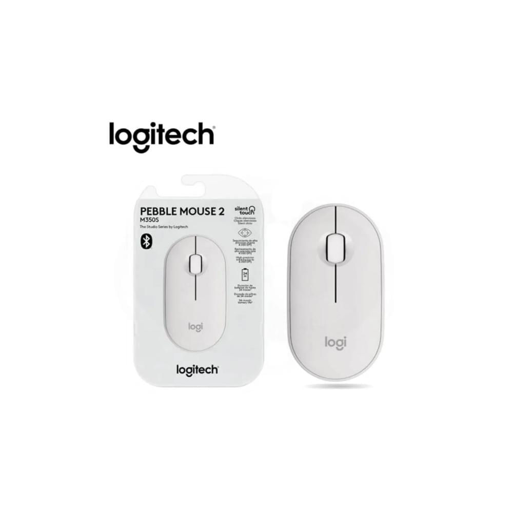 MOUSE LOGITECH PEBBLE 2 M350S BLUETOOTH-WIRELESS WHITE