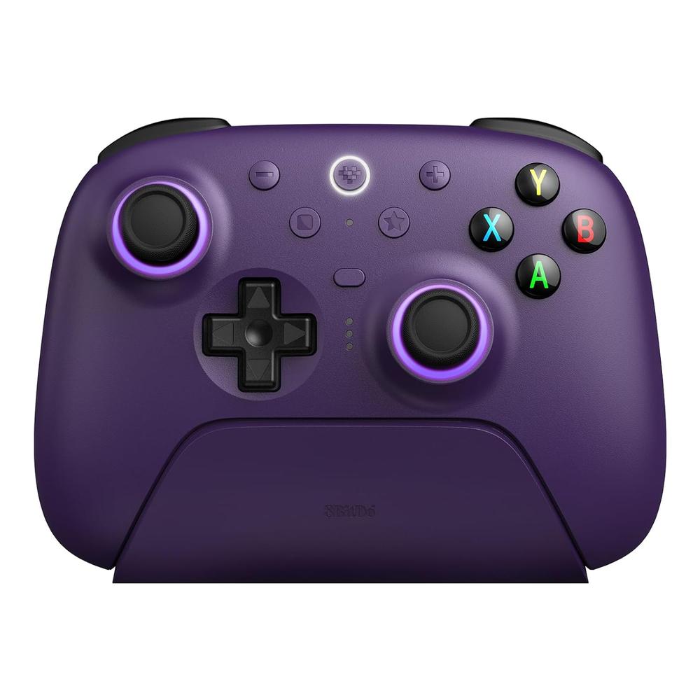 Mando Inalámbrico Ultimate 2 8BitDo para PC con Windows Apple Steam y Android - Púrpura