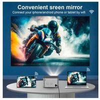 Proyector Portatil Multimedia Smart Android HDMI HY350 4K