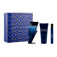 Set Carolina Herrera Bad Boy Cobalt Eau de Parfum 100 ml - Body Lotion 75 Ml - 10 Ml