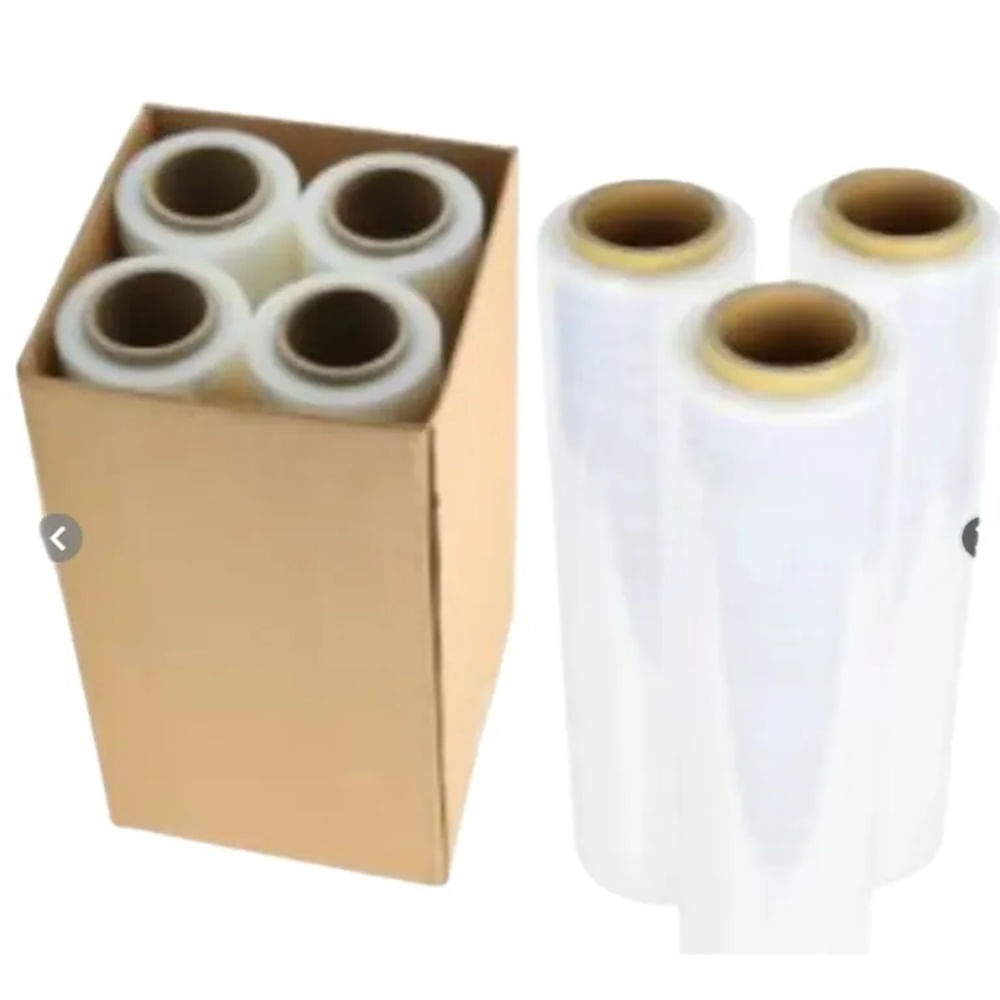 4 Pack Rollo Film 20 Pulgadas Plastico Embalaje