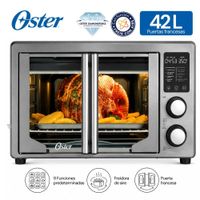 Horno con freidora de aire digital Oster de 42 litros puertas francesas TSSTTV42FDDAFNS