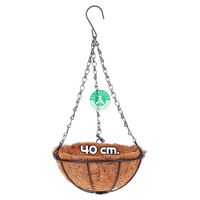 Maceta Colgante Fibra De Coco 40cm.