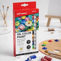 PINTURA AL OLEO 12 COLORES