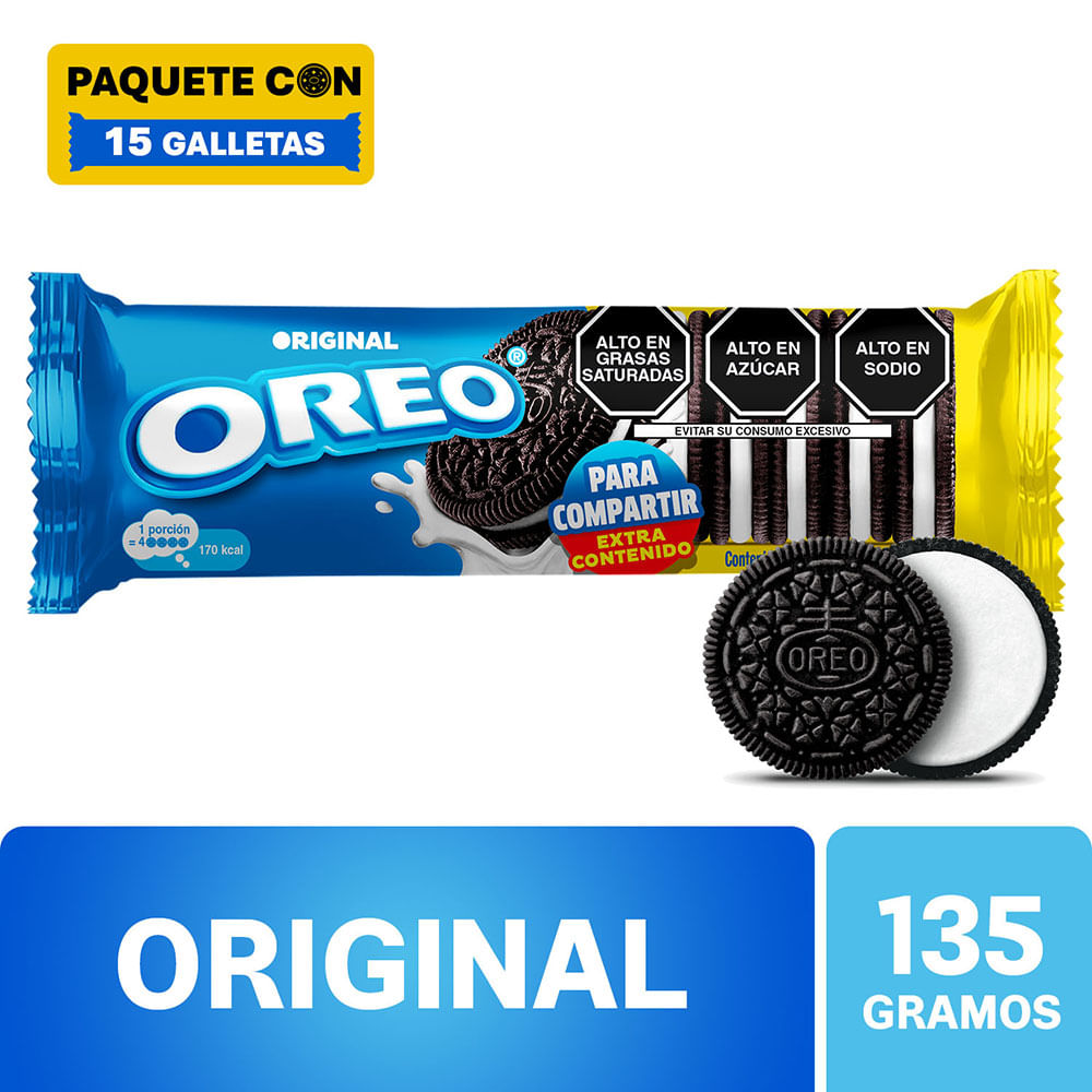 Galletas OREO Original Taco 135g