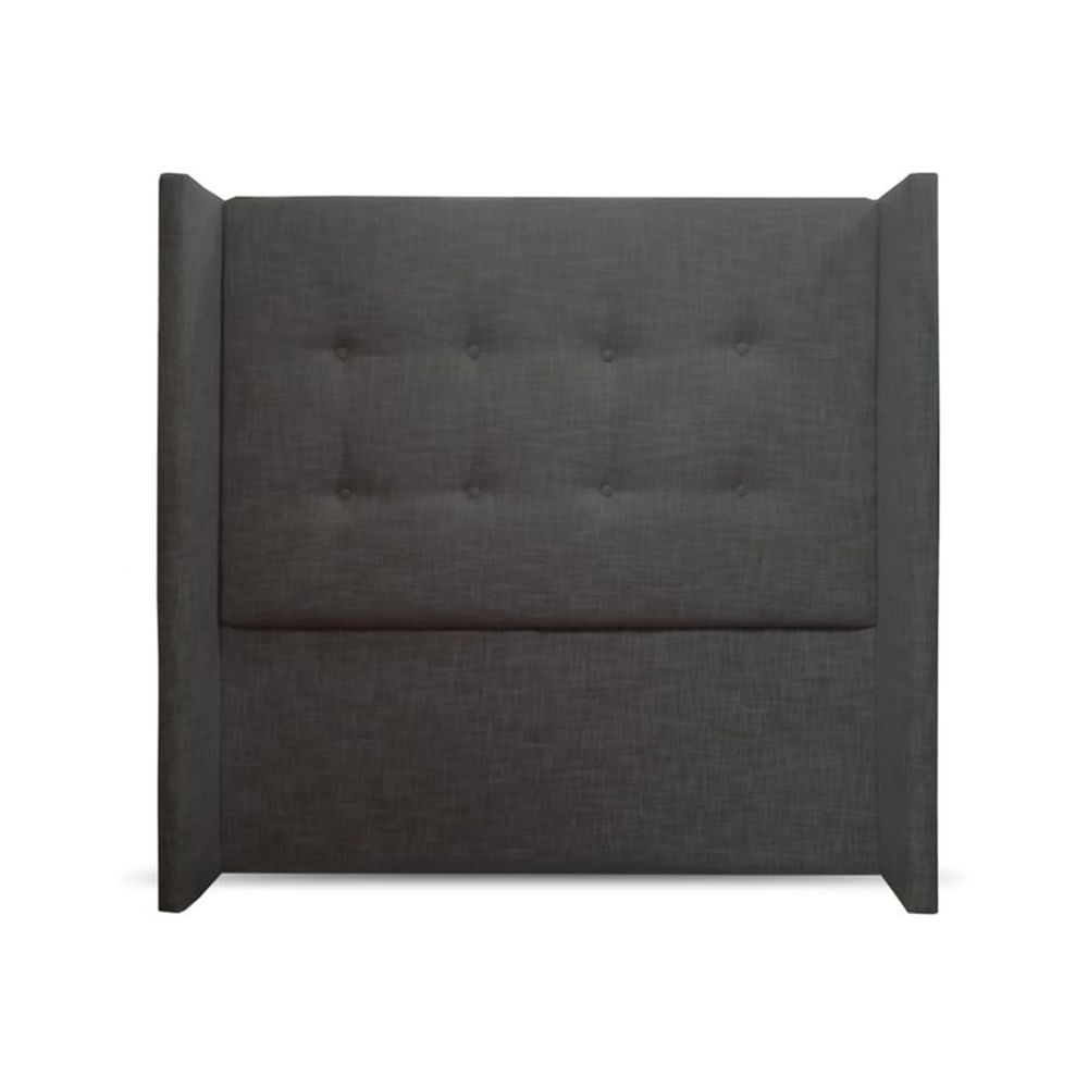 CABECERA PAUZA PREMIUM BUTTON 2 PLZ GRAFITO