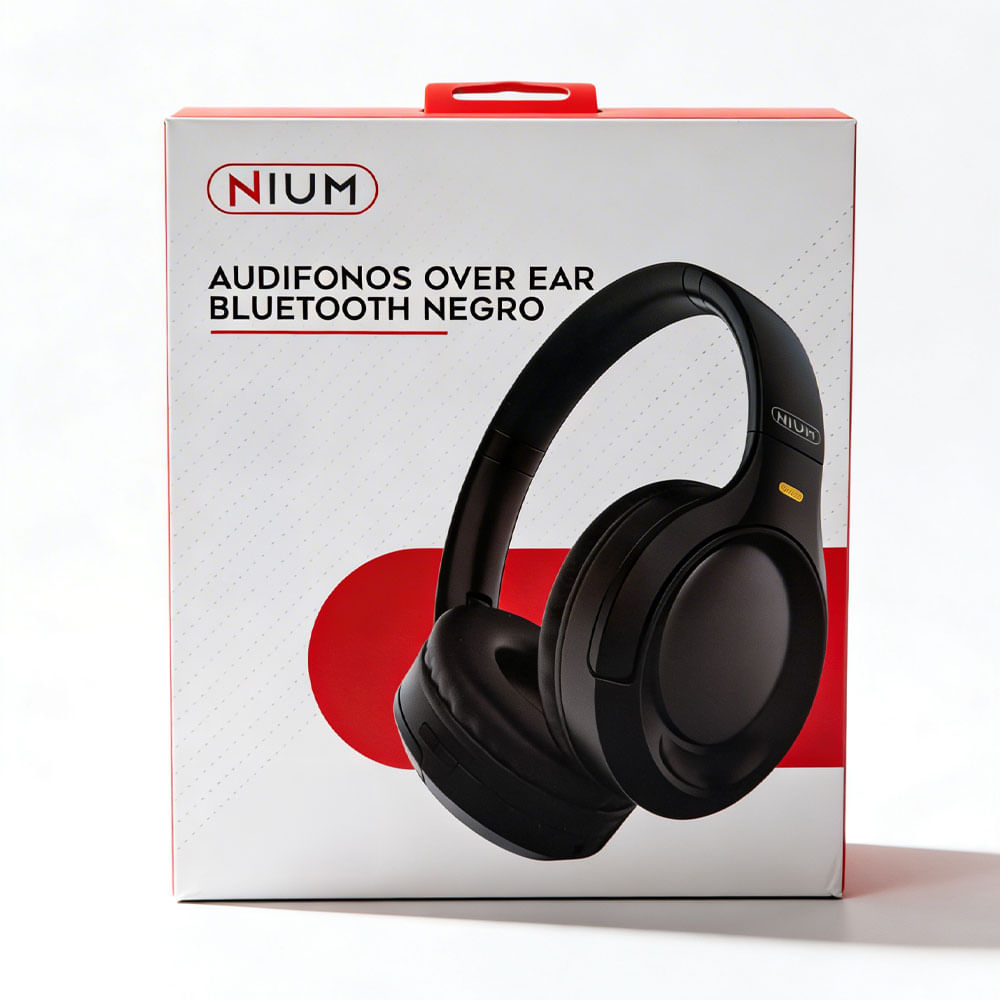 Audífonos Over Ear Bluetooth Nium 3025 Negro