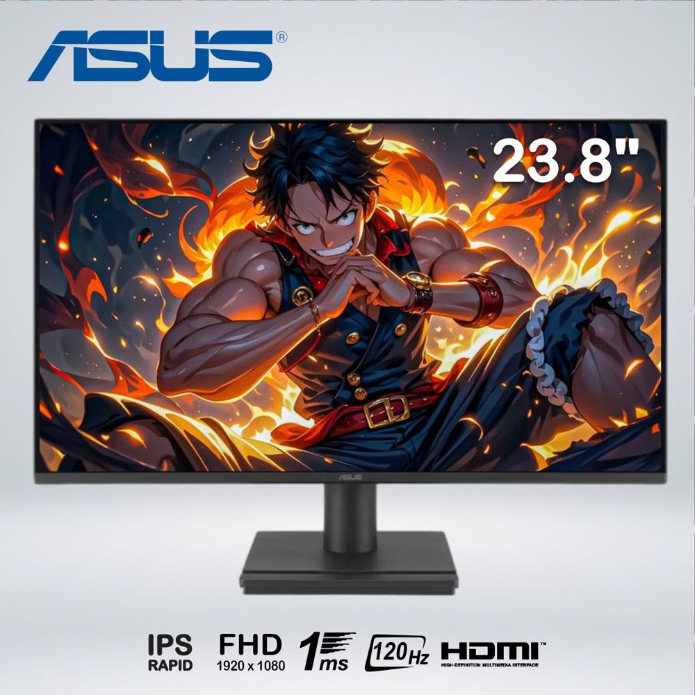 MONITOR PLANO GAMING ASUS VA249HG 23.8'' FHD IPS 120HZ 1MS HDMI VGA
