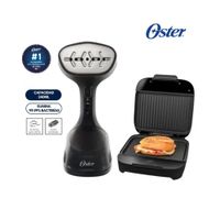 Combo Oster Vaporizador de ropa GCSTES101- Sandwichera