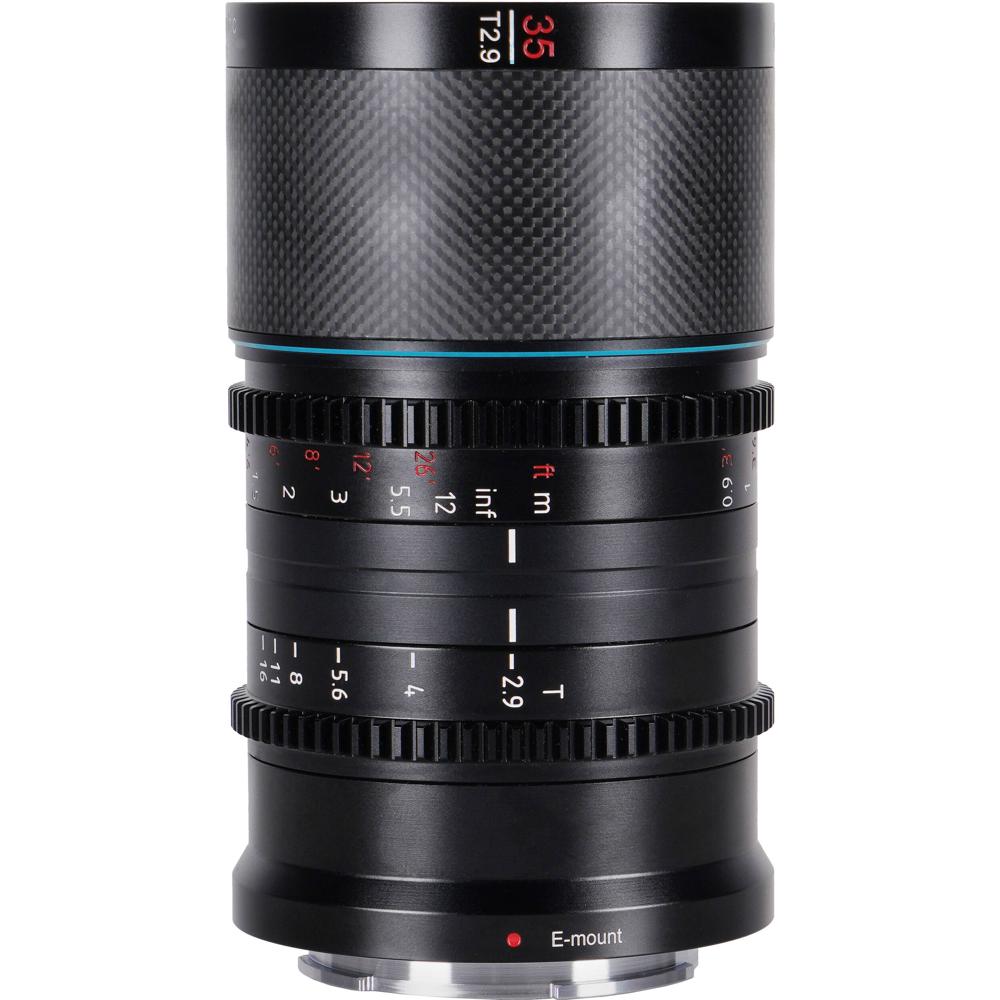 Sirui Lente Anamórfica Saturn 35mm T2.9 1.6x para Nikon Z - Carbono, Efectos de Destello