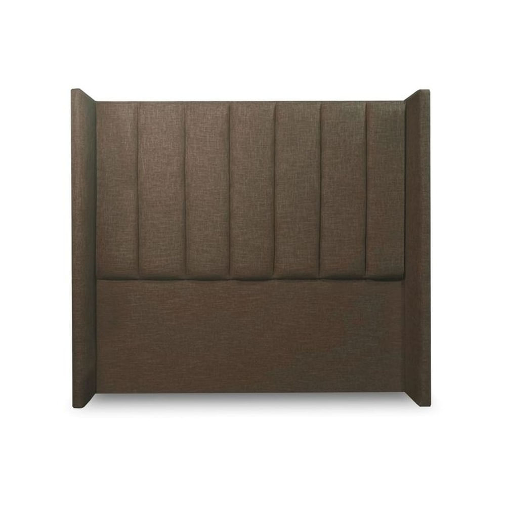 CABECERA PAUZA PREMIUM LINEAL QUEEN MARRON