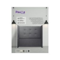 CABECERA PAUZA PREMIUM BUTTON 1.5 PLZ GRIS